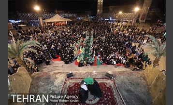 بزرگترین سفره حضرت رقیه(س) در میدان امام حسین(ع) 1