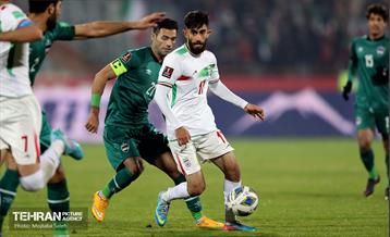 دیدار تیم های فوتبال ایران و عراق 49