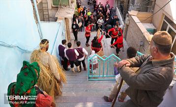 آئین های پیشواز نوروز در کوچه های بهاری بهشتی محله قدیمی زرگنده 7