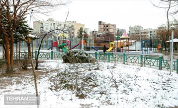 روز برفی در منطقه 8 23