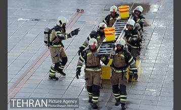 مسابقه عملیاتی ورزشی آتش نشانان تهران 32