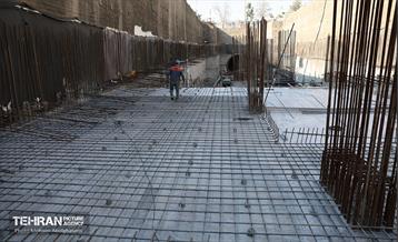 بازدید دانشجویان از پروژه ایستگاه مترو تختی 12