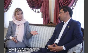 دیدار رئیس مرکز ارتباطات و امور بین الملل شهرداری تهران با سفیر سوئد 7