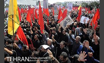 تشییع پیکر مطهر شهید محسن حججی 3