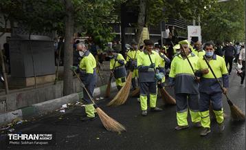 خدمات شهرداری تهران در پایان روز قدس 5
