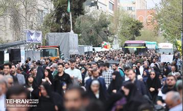 خدمت‌رسانی شهرداری تهران به نمازگزاران عید فطر در مصلی تهران 3