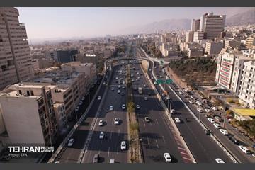 پل دو برگردان همت - تقاطع اشرفی اصفهانی