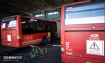 به وقت خدمت؛ بازآمادسازی اتوبوس‌های شهری تهران 53