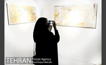 افتتاح ششمین نمایشگاه خط‌نگاره‌های ابراهیم حقیقی 11