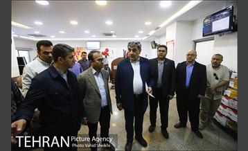 بازدید شهردار تهران  از اداره کل انتقال خون استان تهران 6