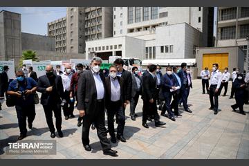 آیین افتتاح و بهره برداری از پروژه های سازمان اتشنشانی و رونمایی از تجهیزات و ماشین آلات سازمان مدیریت پسماند 30