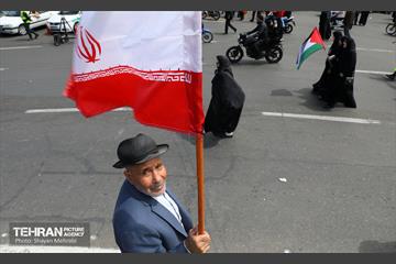 راهپیمایی وز قدس در پایتخت 5