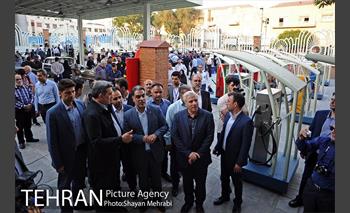 افتتاح اولین موزه پمپ بنزین در تهران با حضور شهردار تهران  40