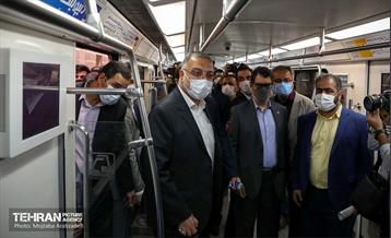 بازدید شهردار تهران از کارگاه ساخت ایستگاه متروی حرم عبدالعظیم 1