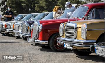 اجتماع بزرگ خودروهای کلاسیک در تور تهران دیـزین  2