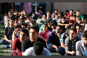 آیین نواختن زنگ بازگشایی مدرسه علامه حلی 5