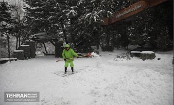 روز برفی تهران - 2 19