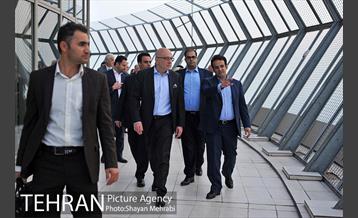 بازدید وزیر فرهنگ و رسانه های جمهوری صربستان از برج میلاد تهران 7