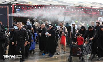 خدمات شهرداری منطقه 5 در گذرگاه مرزی مهران 18