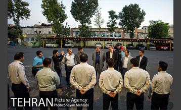 بازدید شهردار تهران از خسارت آتش سوزی اخیر میدان حسن آباد 34