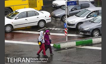 اول هفته بارانی تهران 9