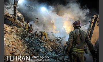 هفتمین روز آواربرداری ساختمان پلاسکو-3 14