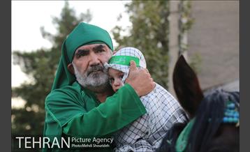 برگزاری اعزای حسینی در بوستان قصر منطقه هفت 14