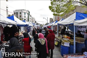بازارچه نوروزی بساط گستران منطقه 2 14