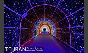 تونل نوری راه شب منطقه 2 15