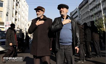 تشییع پیکرهای ۱۰۰ شهید گمنام از مقابل دانشگاه تهران 29