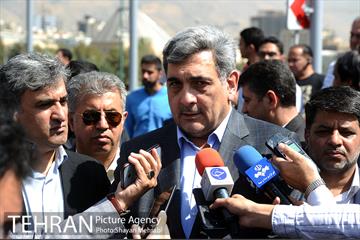 افتتاح پل غیر همسطح بزرگراه شهید چمران (پل شهید نوروزی) با حضور شهردار تهران 17