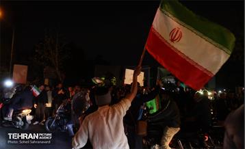 تجمع مردم تهران در حمایت از پاسخ به رژیم صهیونیستی 5