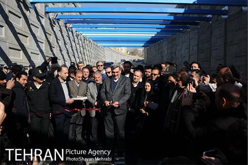 افتتاح پروژه زیرگذر استاد معین 4