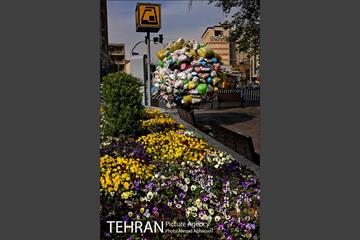 المان های نوروزی در خیابان ولی عصر(عج)  15