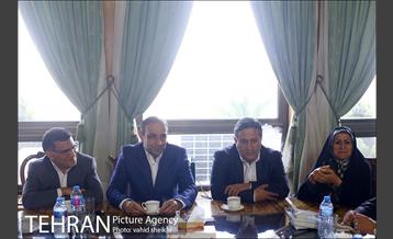 اولین جلسه محمد علی افشانی در دفتر شهردار تهران 19