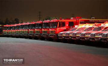 رونمایی از تجهیزات جدید سازمان آتش نشانی تهران  8