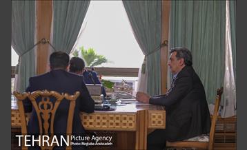 ویدئوکنفرانس شهردار تهران با شهرداران آتن و بوسنی 10