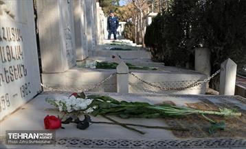 آیین غبارروبی و عطر افشانی مزار ۱۱۴ شهید مسیحی در منطقه ۱۵ 15