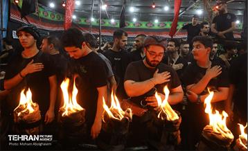 آیین مشعل‌گردانی در دولت آباد تهران 20