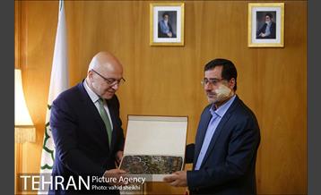 دیدار سرپرست شهرداری تهران با وزیر فرهنگ و رسانه های جمهوری صربستان 16