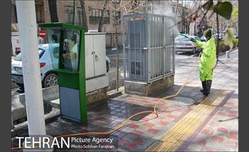 ضدعفونی معابر سطح شهر  11