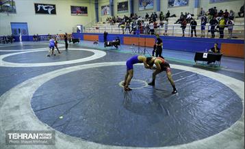 مسابقات کشتی آزاد شهرداری تهران 16