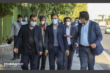 بازدید اعضای شورای شهر تهران از منطقه 17