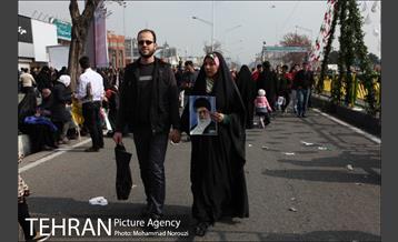 راهپیمایی 22 بهمن تهران 52
