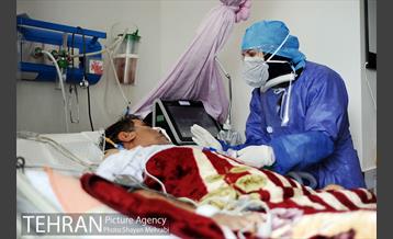 بخش بیماران کرونایی بیمارستان بوعلی 2