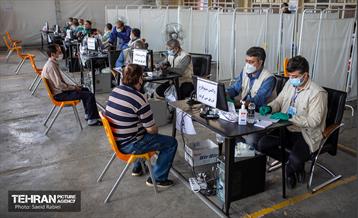 واکسیناسیون رانندگان شرکت واحد اتوبوسرانی 28