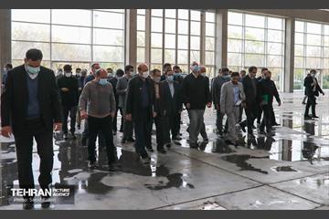 بازدید شهردار تهران از مجموعه شهر آفتاب 12