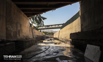 ترمیم و مرمت کانال سرخه حصار در شرق تهران 16