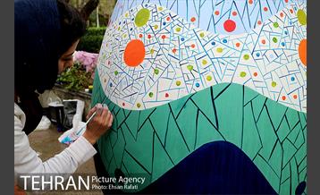 جشنواره تخم مرغ های رنگی در پارک لاله 21