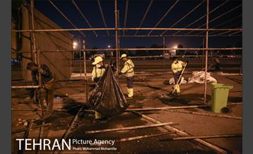 خدمات شهرداری تهران به مناسبت رحلت امام خمینی در مرقد امام خمینی (ره)  23